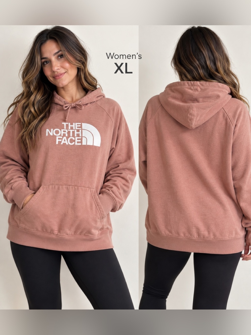 The north Face women’s XL hoodie
